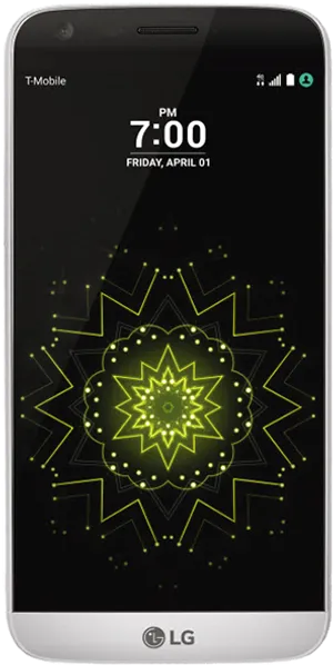 L G Smartphone Display Glowing Pattern PNG image
