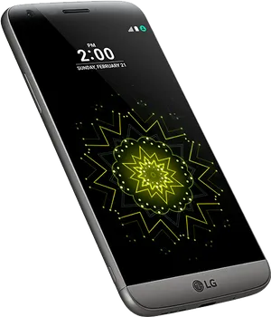 L G Smartphone Display Illuminated PNG image