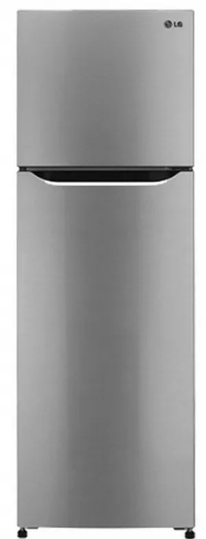 L G Stainless Steel Top Freezer Refrigerator PNG image