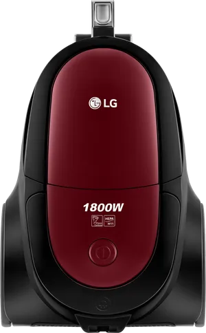 L G1800 W H E P A Vacuum Cleaner PNG image