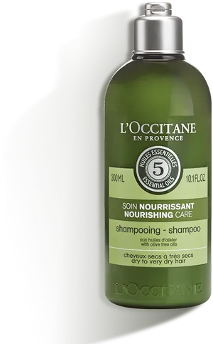 L Occitane Nourishing Shampoo Bottle PNG