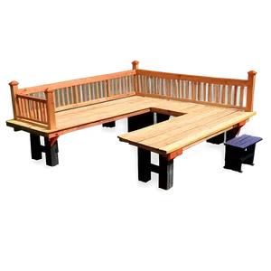 L-shaped Deck Projects Png 06252024 PNG image