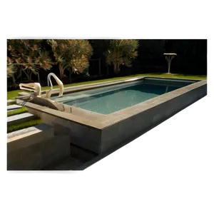 L-shaped Swimming Pool PNG Ghe PNG