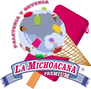 La Michoacana Premium Ice Cream Logo PNG image