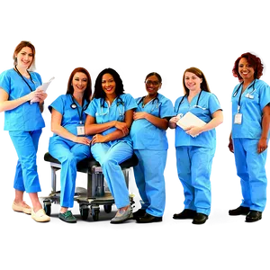 Labor And Delivery Team Nurse PNG 83