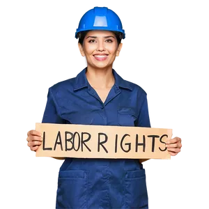 Labor Rights Picket Sign Png Flr45 PNG image