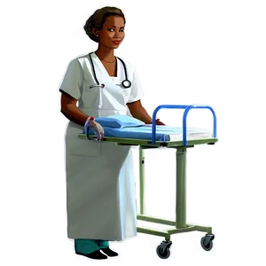 Labor Ward Nurse Png 06292024 PNG image