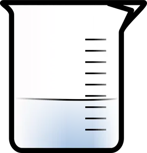 Laboratory Beakerwith Liquid