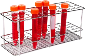 Laboratory Falcon Tubesin Rack PNG image