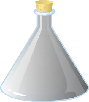 Laboratory Flaskwith Cork Stopper