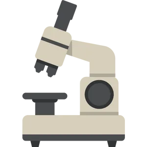 Laboratory Microscope Icon PNG image