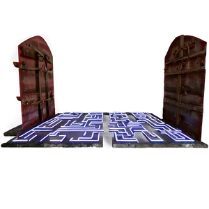 Labyrinth Glowing Exit PNG 06252024 PNG