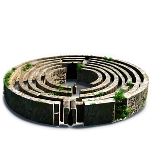 Labyrinth In Forest Setting Png Nde76 PNG image