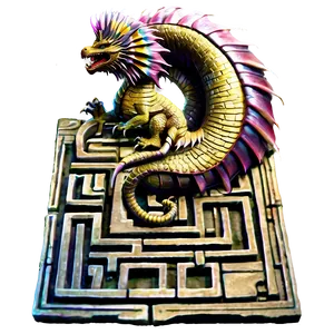 Labyrinth With Dragon Png 18 PNG image