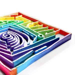 Labyrinth With Rainbow Png Bkm PNG image