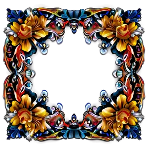 Lace Frame Border PNG Gul7 PNG