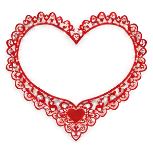 Lace Heart Clipart PNG Twj PNG