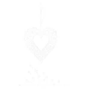 Lace Heart Outline PNG 59