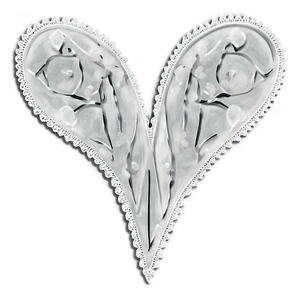 Lace Heart Pattern PNG 62 PNG