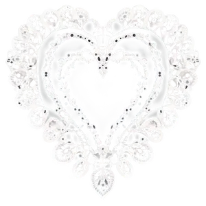 Lace Heart Vector PNG Sor PNG