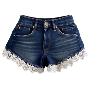 Lace Trim Jorts PNG 06132024