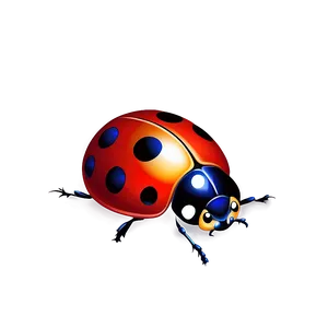 Ladybug Drawing Simple PNG Wge