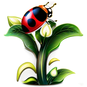 Ladybug Family Cartoon PNG 05242024 PNG