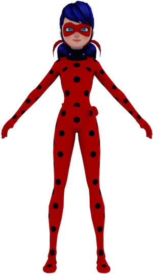 Ladybug_ Heroine_ Costume PNG image