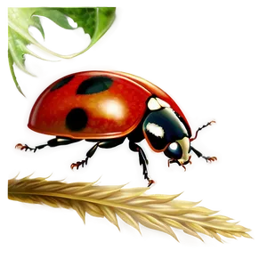Ladybug In The Sun PNG 05242024