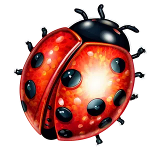 Ladybug In The Sun PNG Jfb