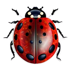 Ladybug Outline PNG 05242024
