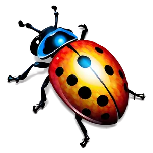 Ladybug Silhouette PNG 05242024
