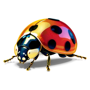 Ladybug Vector Art PNG Pnl