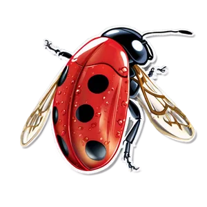 Ladybug Wings Open PNG Opg