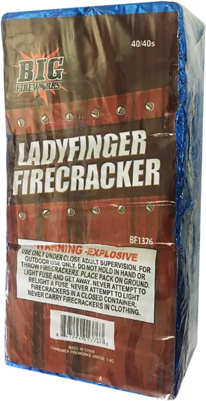Ladyfinger Firecracker Pack Big Fireworks PNG image