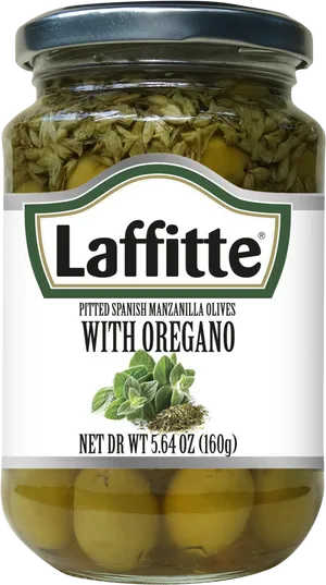 Laffitte Manzanilla Oliveswith Oregano PNG