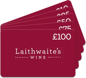 Laithwaites Wine Gift Cards Stacked PNG image