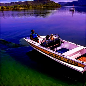 Lake Life Boating Excursion PNG 65