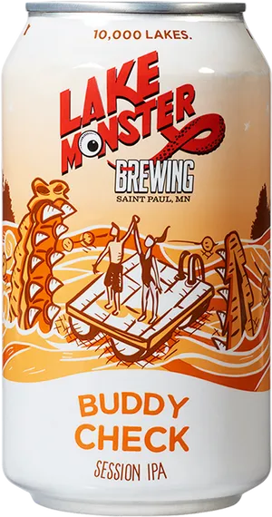 Lake Monster Brewing Session I P A Can