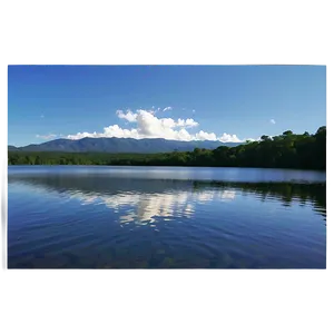 Lake Reflection Png 06112024 PNG image