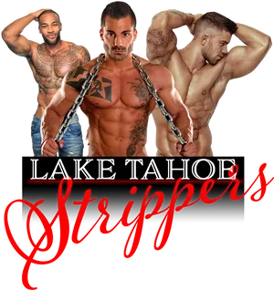 Lake Tahoe Strippers Advertisement PNG image