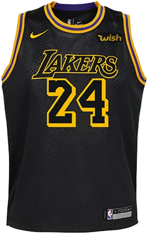 Lakers24 Jersey Kobe Bryant PNG image