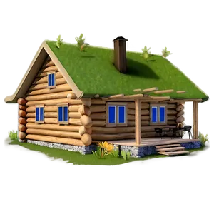 Lakeside Log Cabin Escape PNG 17 PNG