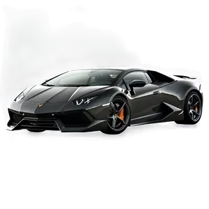 Lamborghini In Action PNG Mhu54 PNG
