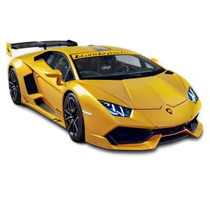 Lamborghini Race Car PNG Svw