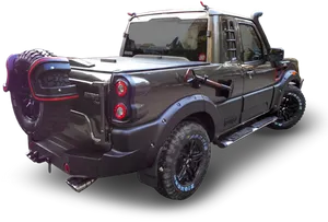 Land Rover Defender Pickup Truck PNG image