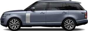 Land Rover Luxury S U V Side View PNG image