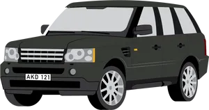 Land Rover Vector Illustration PNG image