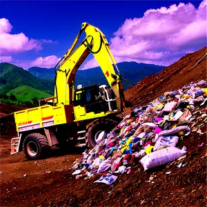 Landfill Operation Png Bgx84 PNG image