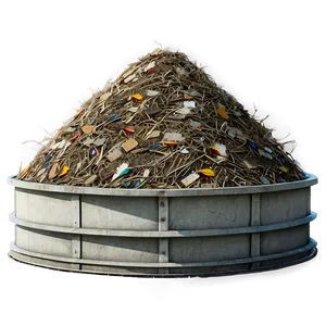 Landfill Waste Mound PNG Ymn6 PNG
